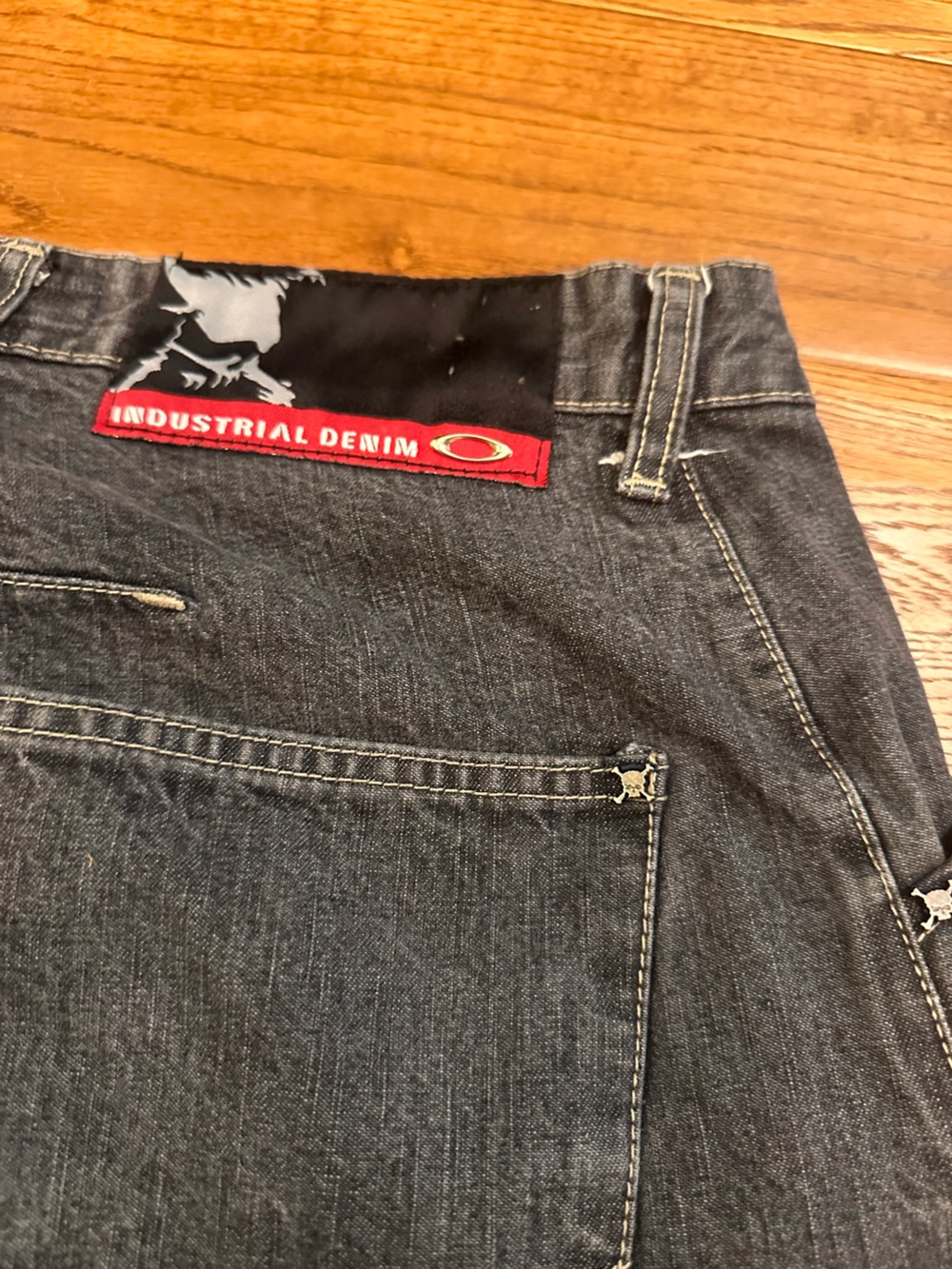 Oakley Black Industrial Denim Relaxed Men's Jeans
